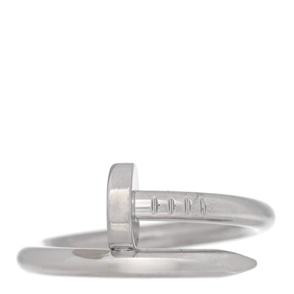 Cartier 18K White Gold Juste Un Clou Ring 60 9 1 of 4