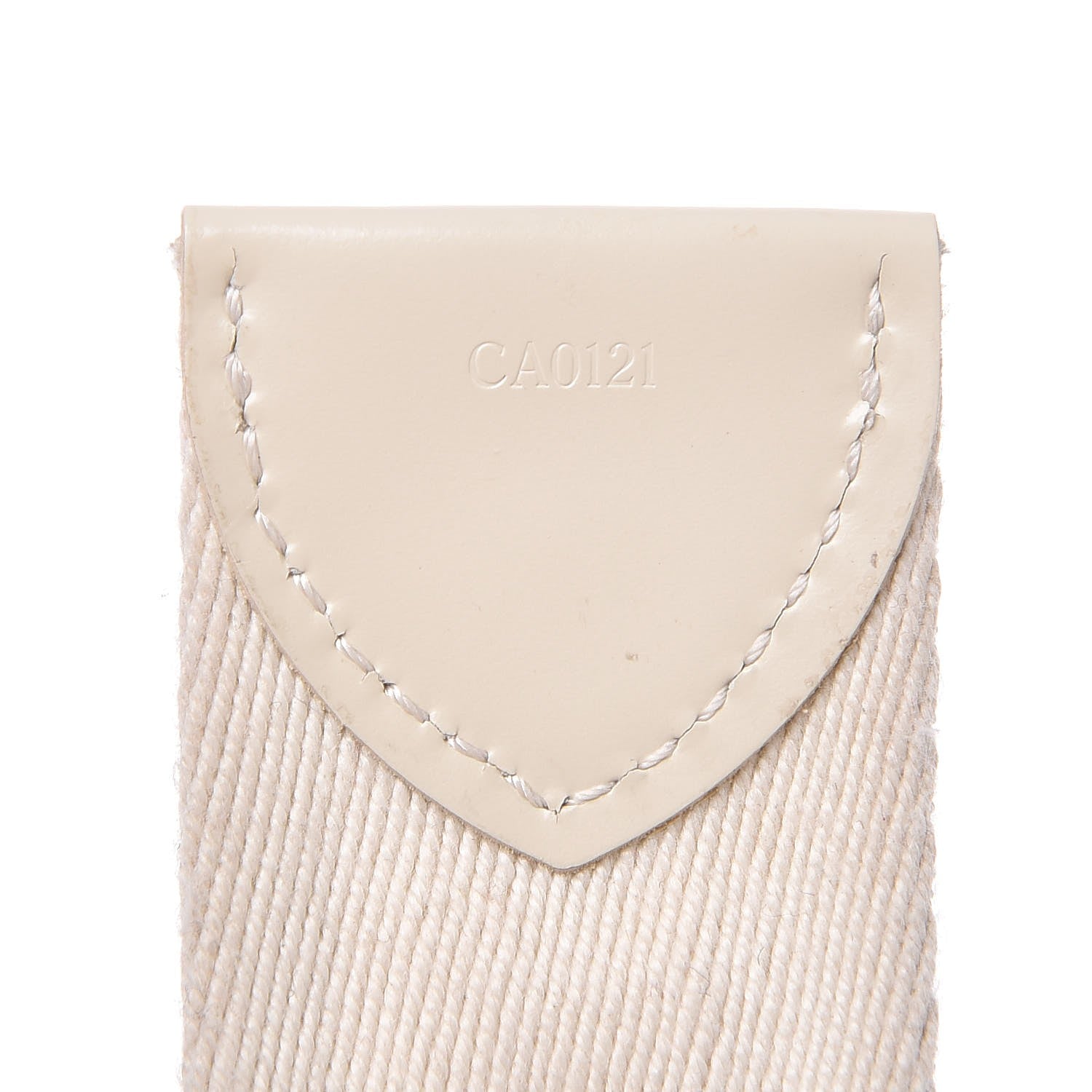 Louis Vuitton Canvas Monogram LV Cut Belt 80 32 White 5 of 8