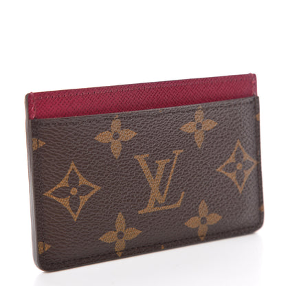 Louis Vuitton Monogram Card Holder Fuchsia 3 of 10