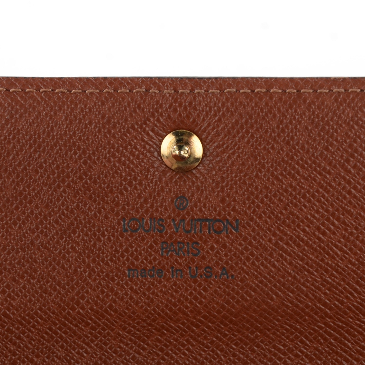 Louis Vuitton Monogram Porte Tresor Etui Papiers Wallet 6 of 7