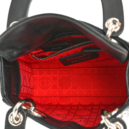 Christian Dior Lambskin Cannage Mini Lady Dior Black 5 of 11