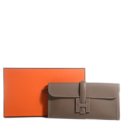 Hermes Epsom Jige Elan 29 Clutch Etoupe 8 of 8