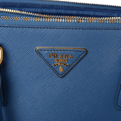 Prada Saffiano Medium Galleria Double Zip Tote Cobalto 8 of 14
