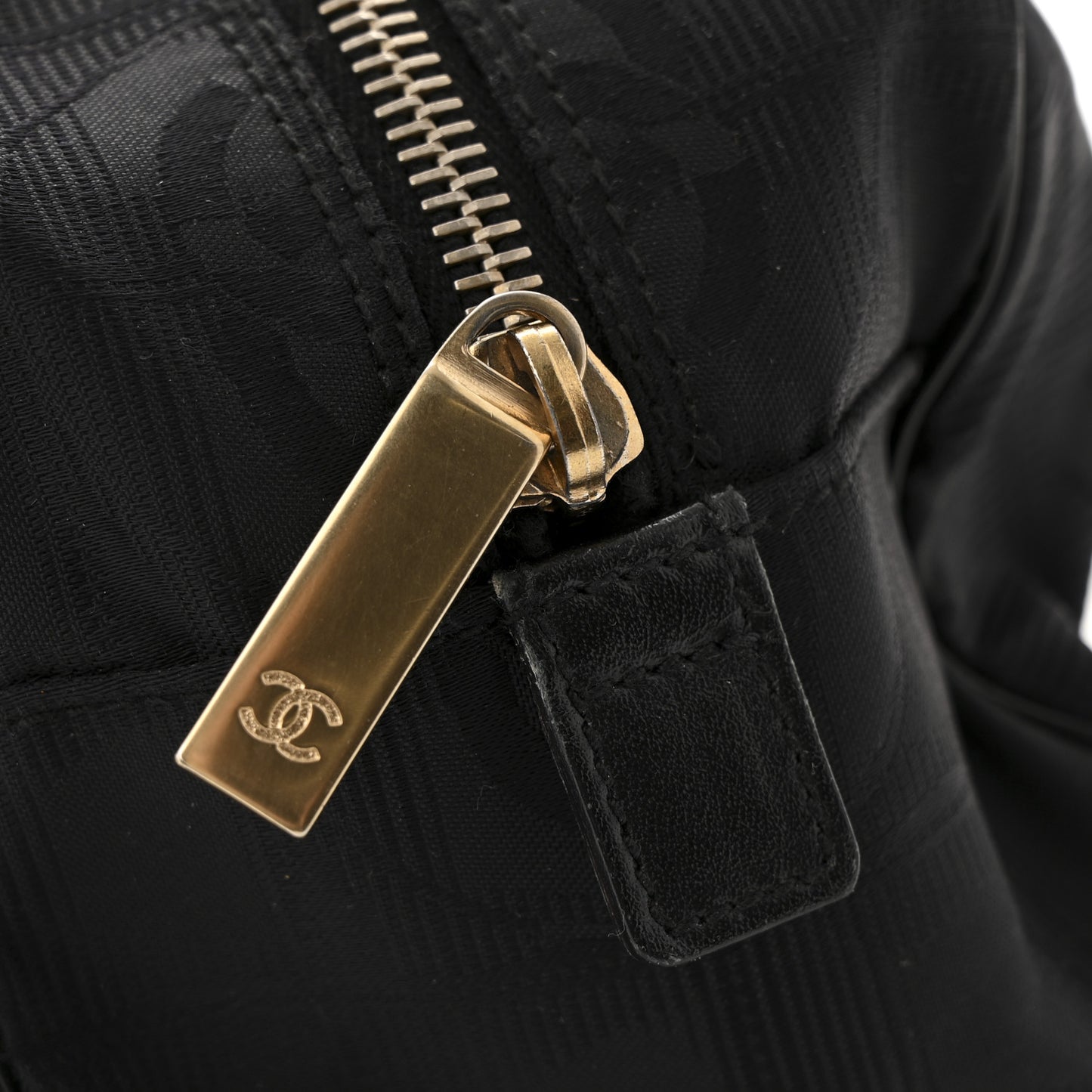 Nylon Travel Bowler Black
