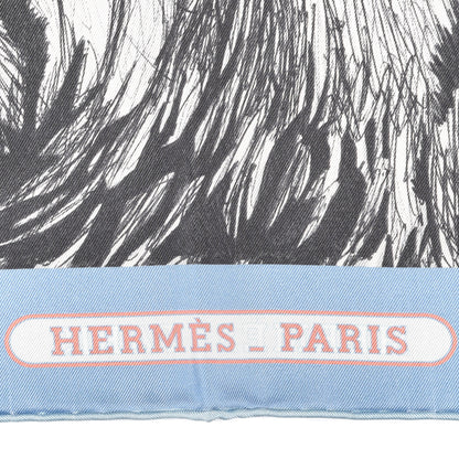 Hermes Silk Tigre Royal Double Face Scarf 90 Ciel Multicolor 3 of 5