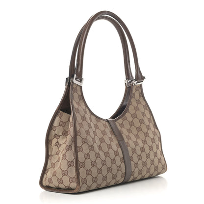 Gucci Monogram Small Bardot Bag Brown 2 of 9