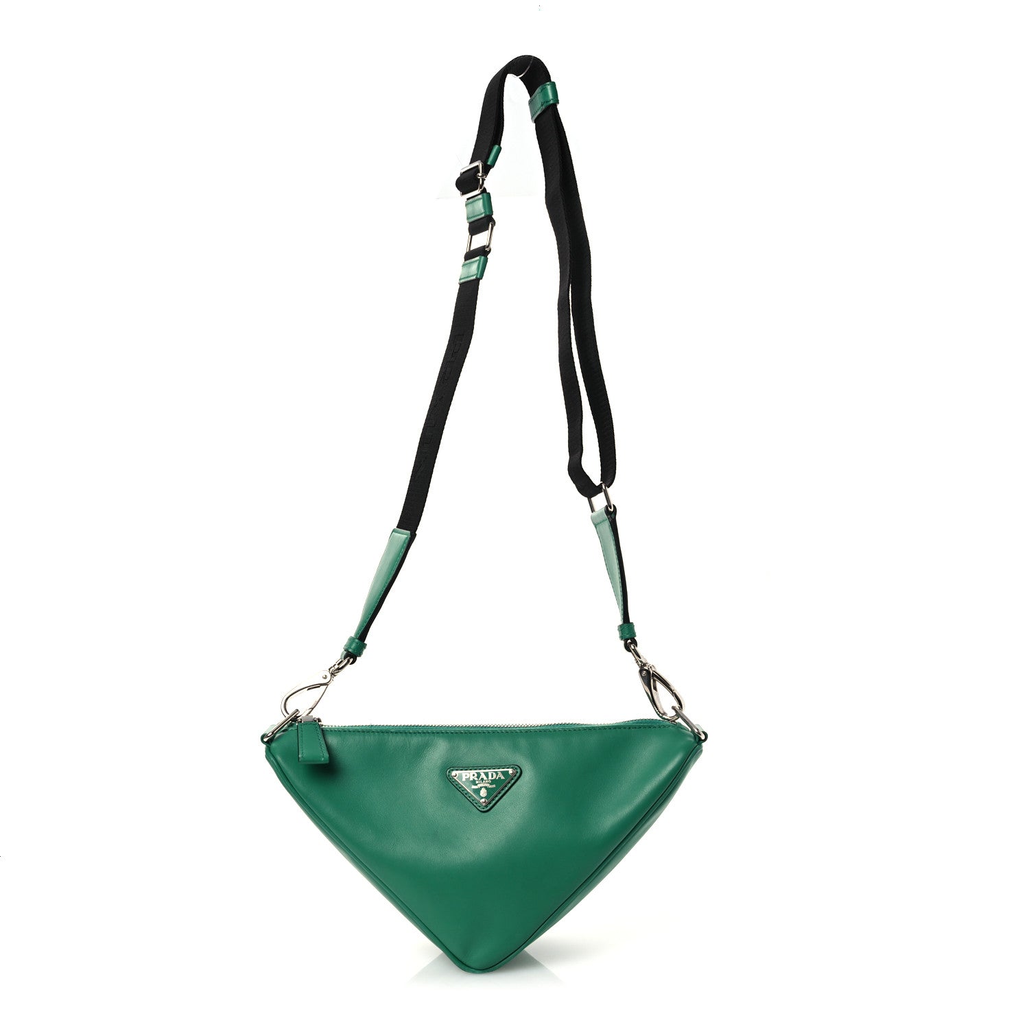 Prada Grace Lux Triangle Shoulder Bag Mango 1 of 13