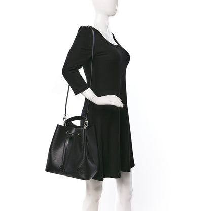 Louis Vuitton Epi NeoNoe MM Black 2 of 8