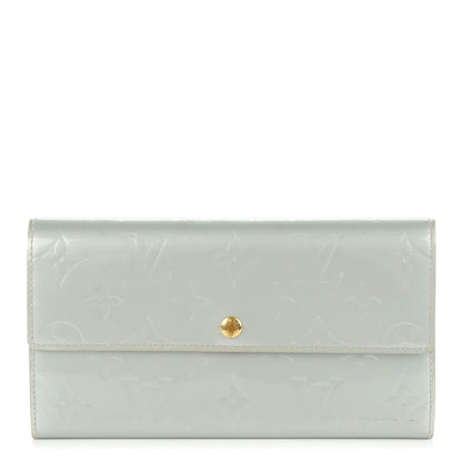 Louis Vuitton Vernis Sarah Wallet Silver 1 of 7