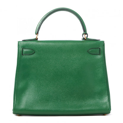 Hermes Courchevel Kelly Retourne 28 Vert Bengale 3 of 31