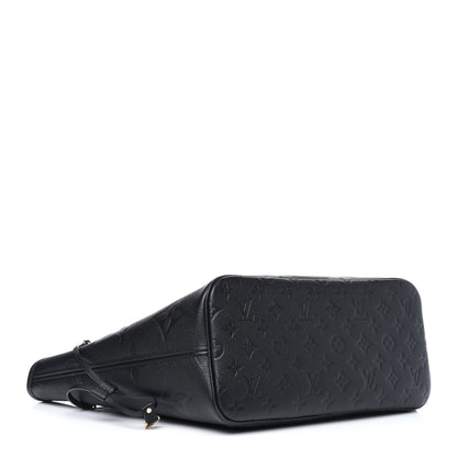Louis Vuitton Empreinte Monogram Giant Neverfull MM Black 4 of 9