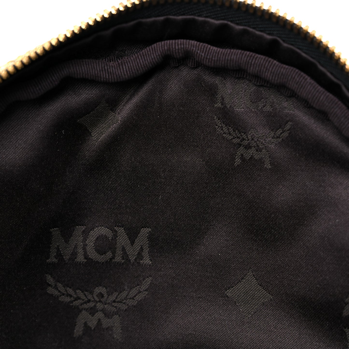 Metallic Visetos Studded Small Dual Stark Backpack Gold