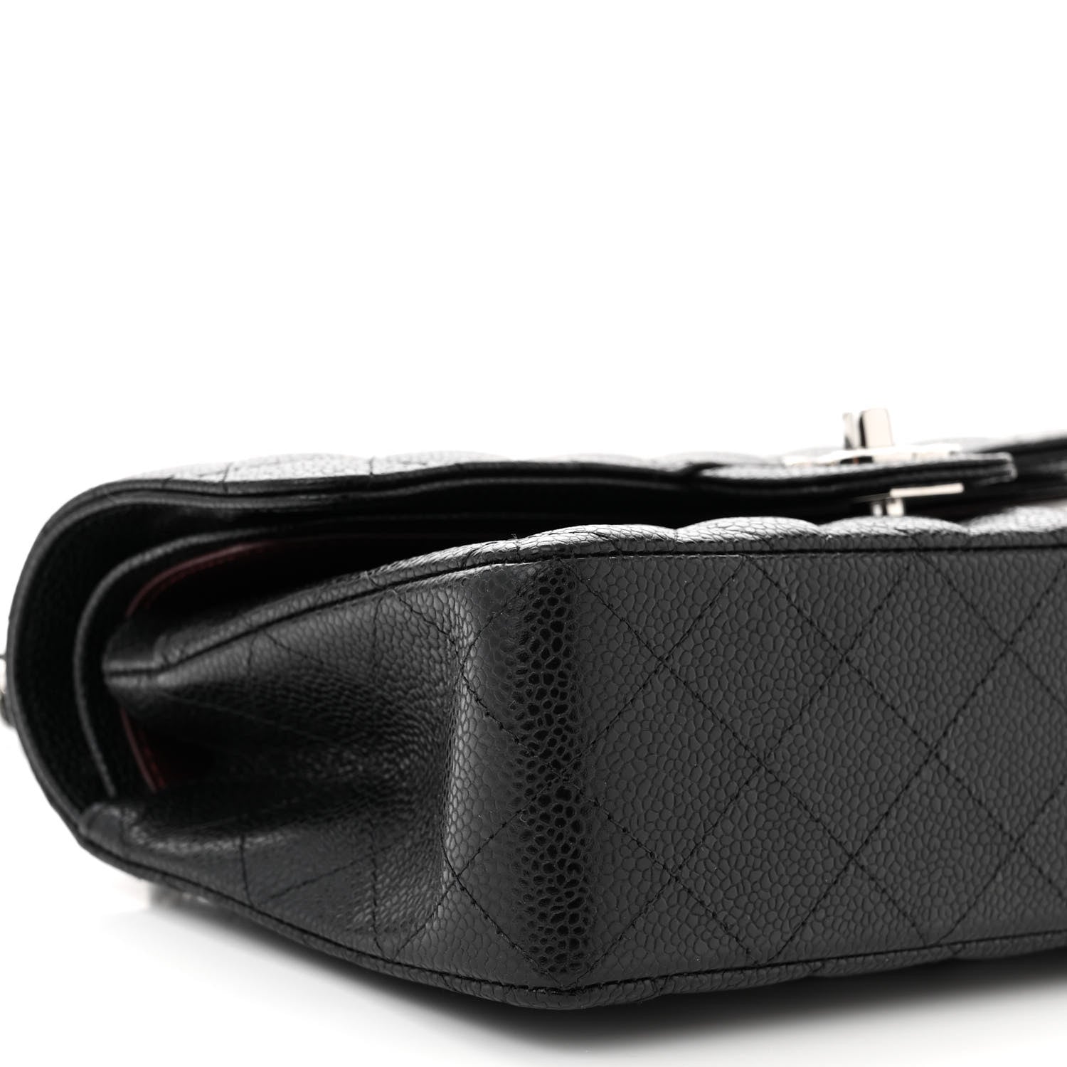 Chanel Caviar Quilted Small Double Flap Black 9 of 11