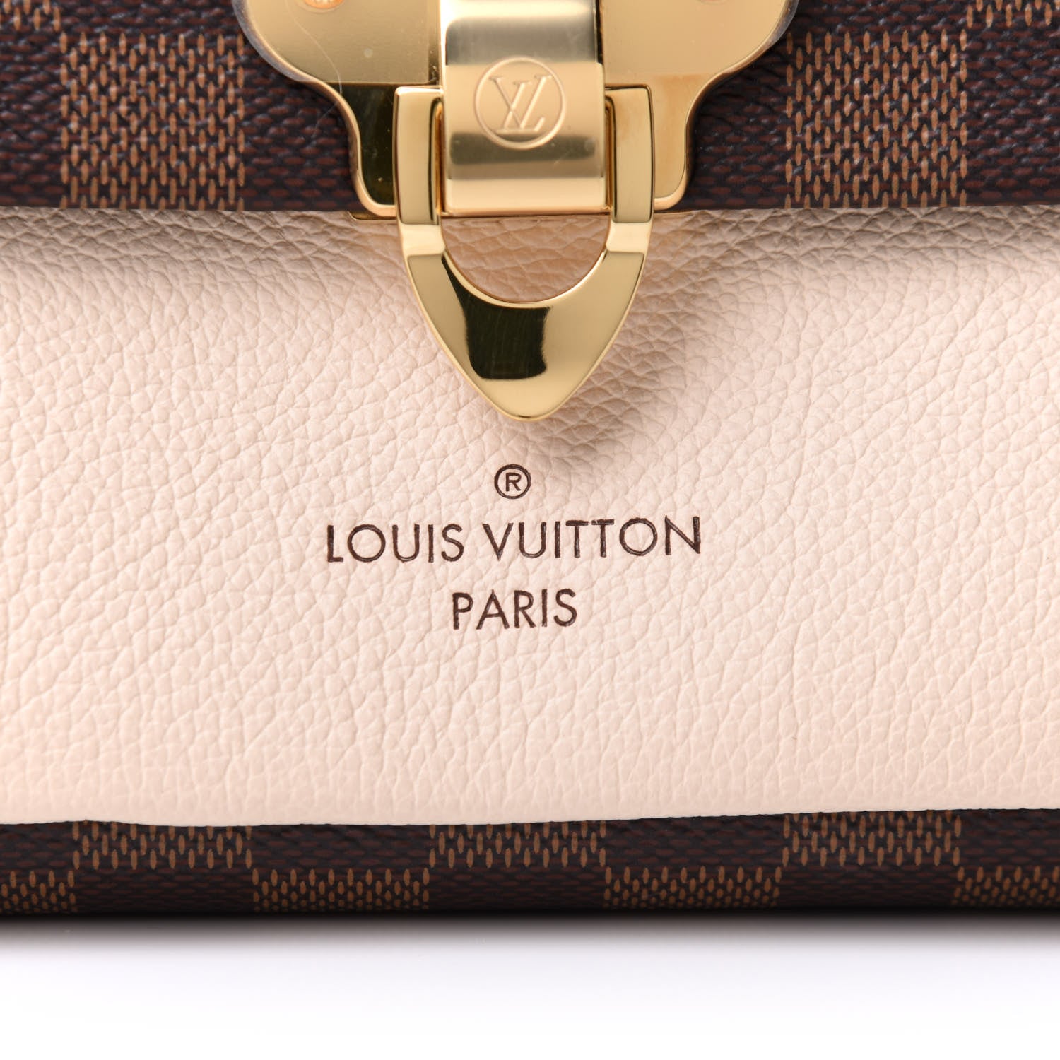 Louis Vuitton Damier Ebene Vavin PM Creme 8 of 10