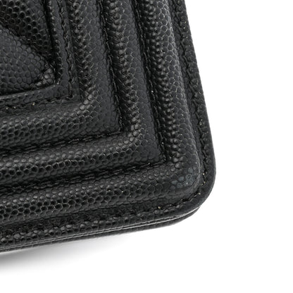 Chanel Caviar Quilted New Medium Boy Flap Black 11 of 12