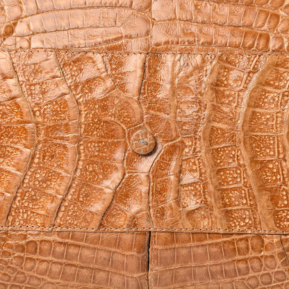 Nancy Gonzalez Crocodile Top Handle Tote Brown 12 of 15