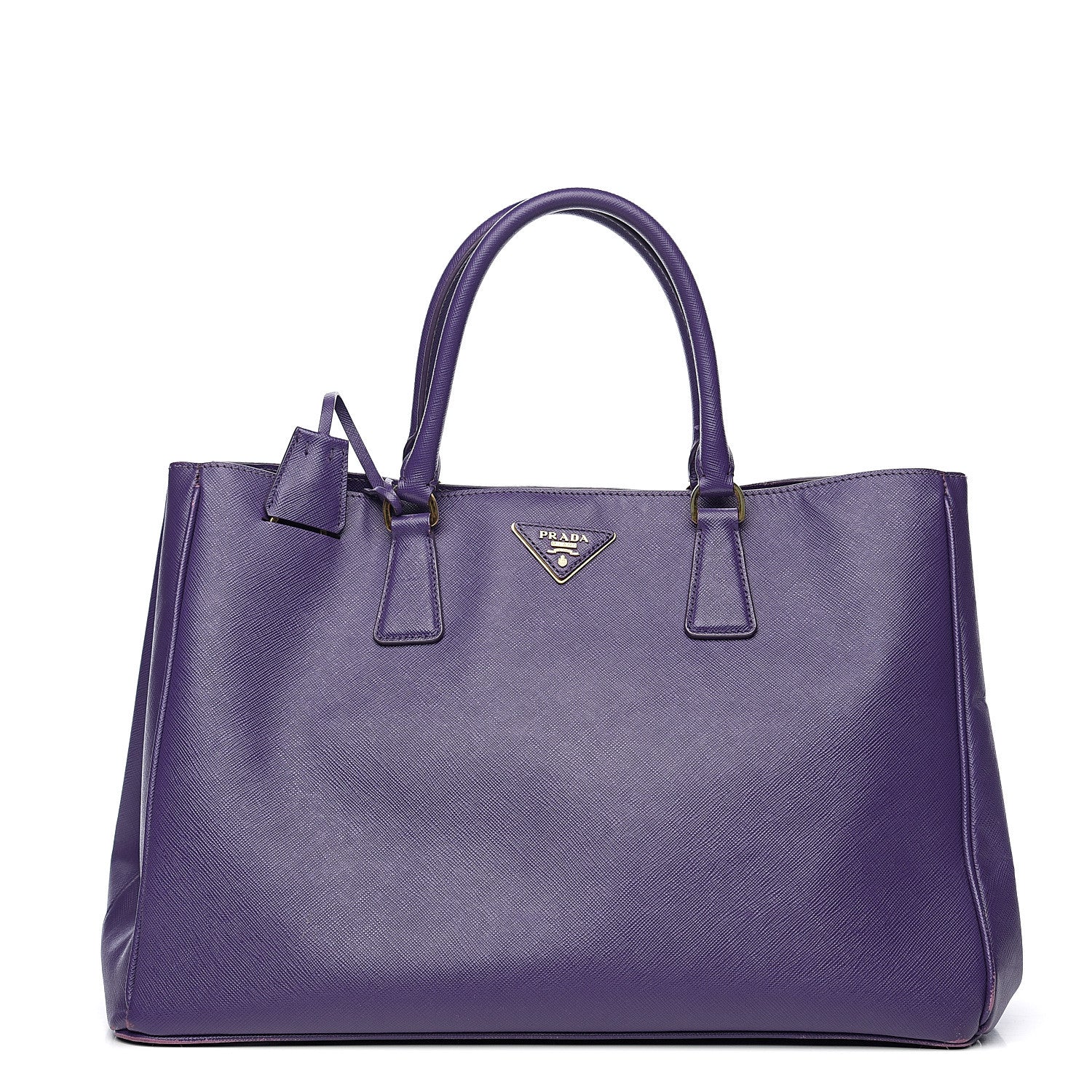 Prada Saffiano Lux Large Tote Viola 1 of 16