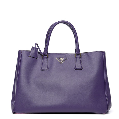 Prada Saffiano Lux Large Tote Viola 1 of 16
