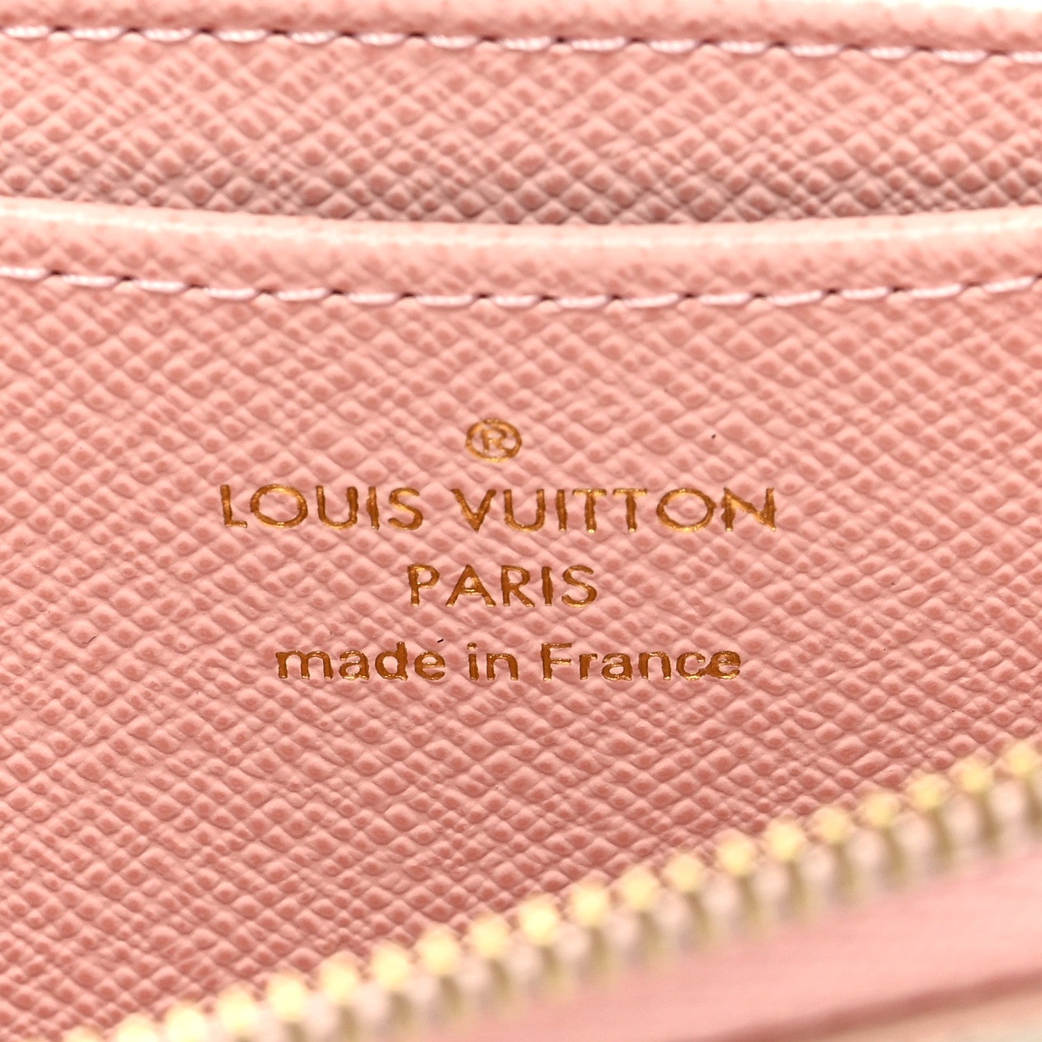Louis Vuitton Damier Azur Zippy Coin Purse Rose Ballerine 6 of 6