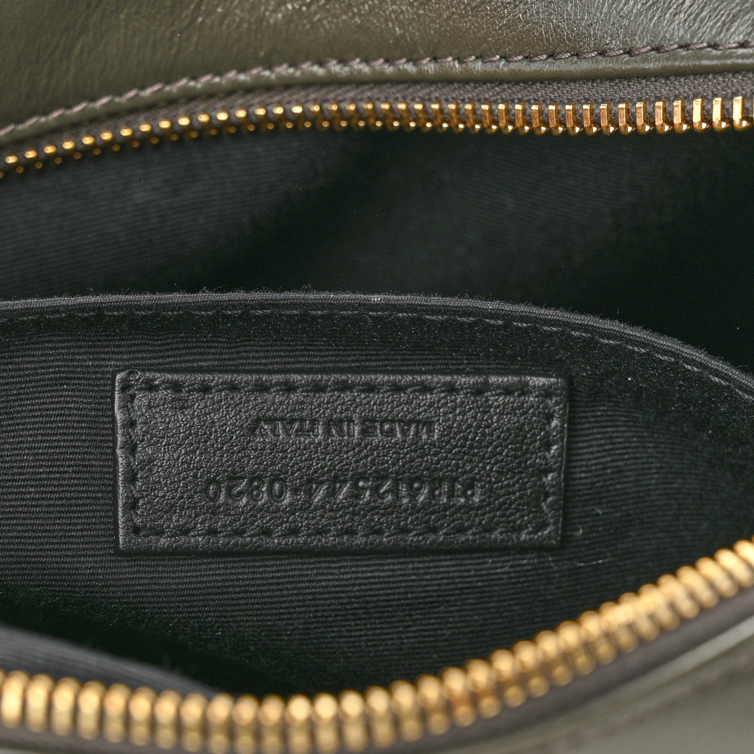 Saint Laurent Calfskin Matelasse Monogram Lou Camera Bag Military Olive 7 of 10