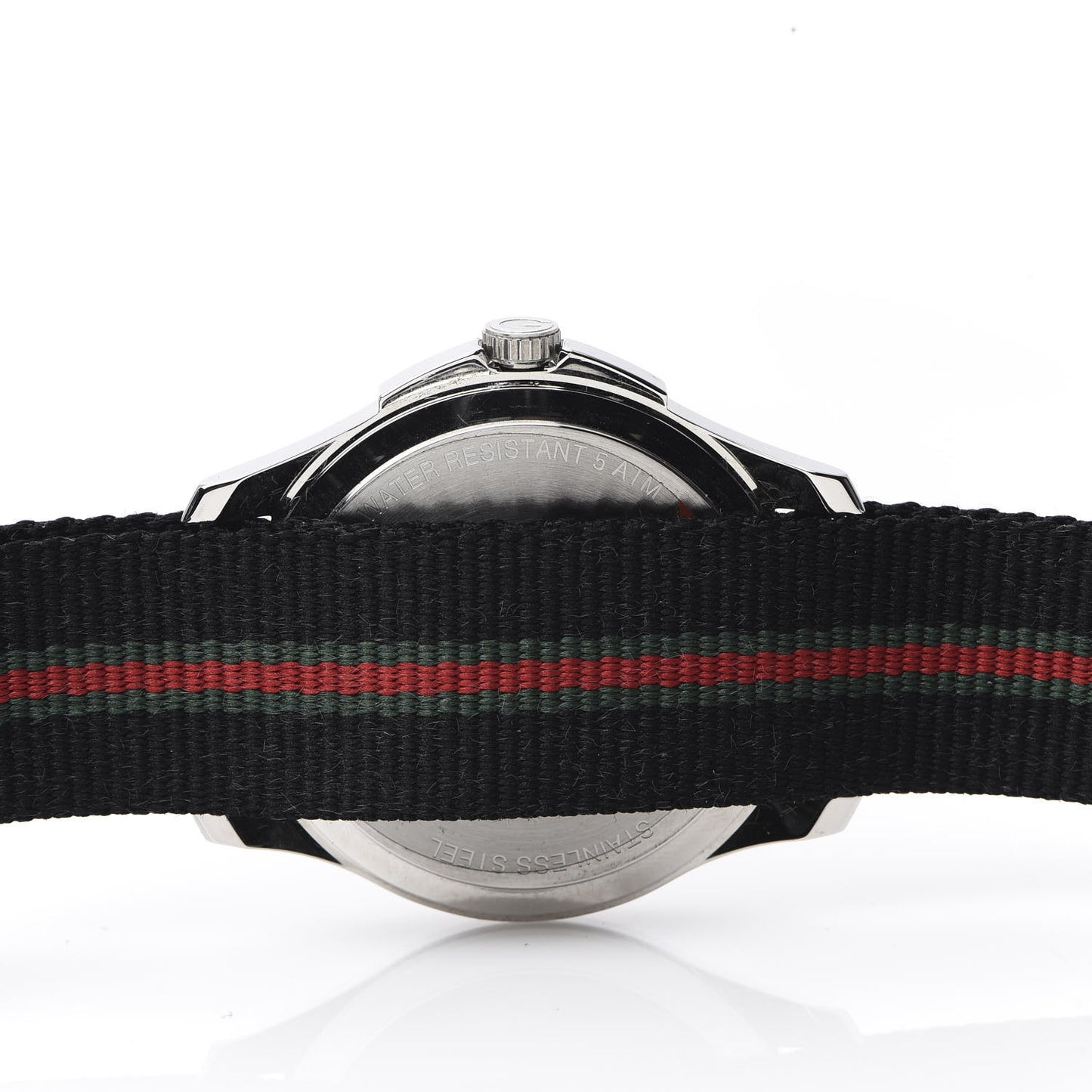 Stainless Steel Nylon 40mm G-Timeless Web Quartz Watch Black