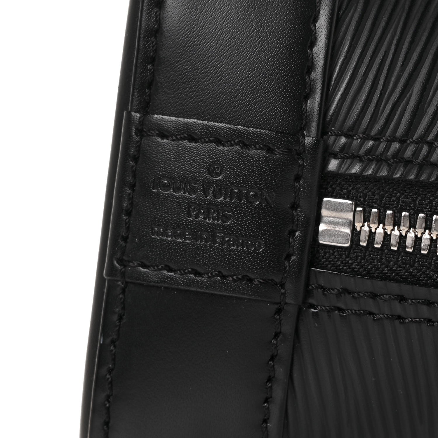 Louis Vuitton Epi Alma BB Black 6 of 8