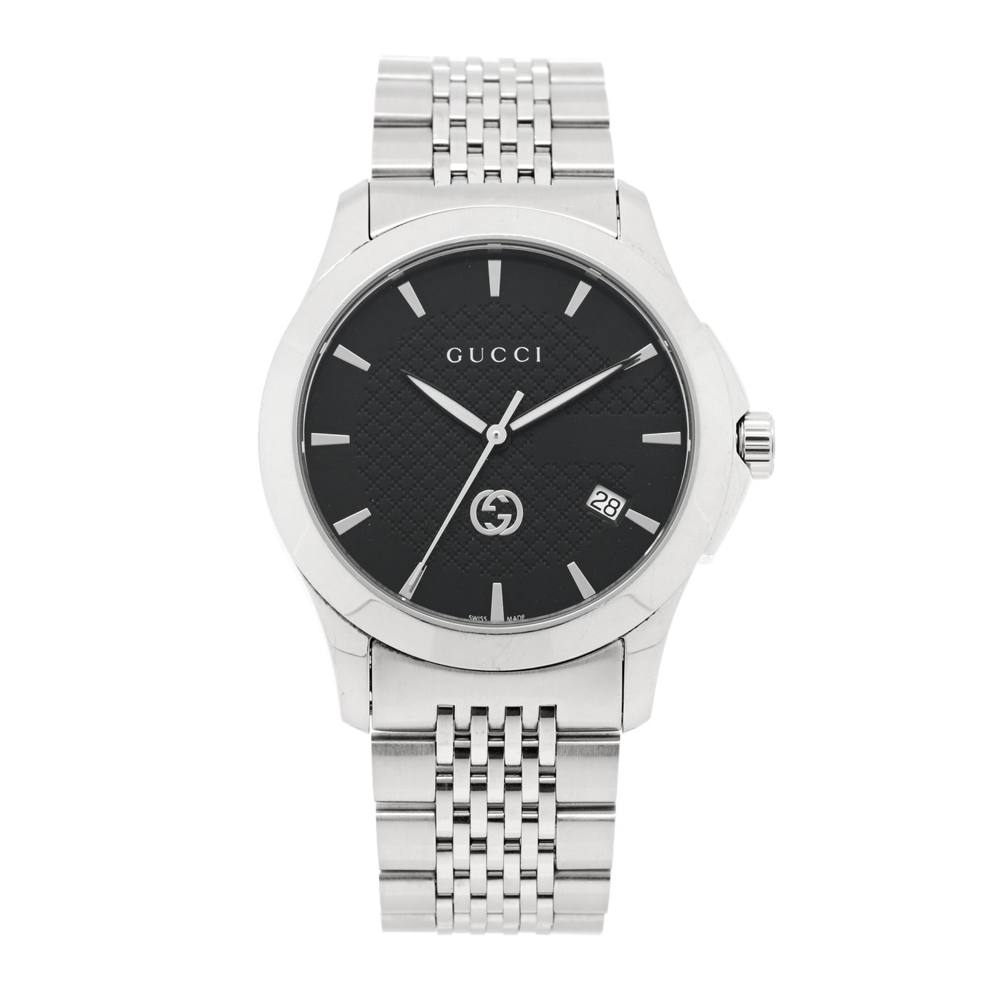 Stainless Steel 38mm G-Timeless Quartz Watch Black