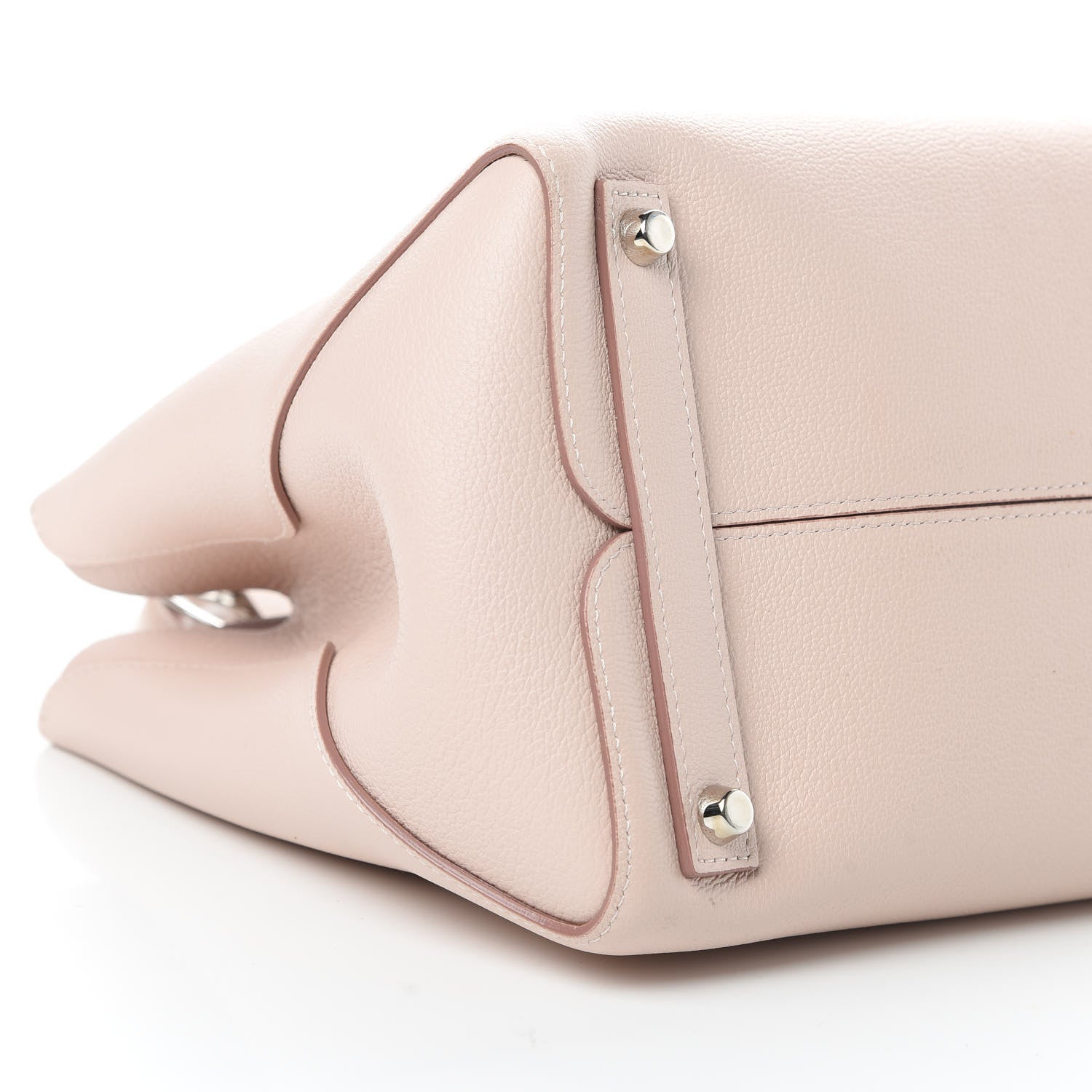 Christian Dior Supple Grained Calfskin Medium Open Bar Tote Rose Poudre 9 of 10