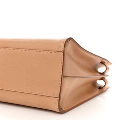 Saint Laurent Calfskin Large Souple Sac De Jour Brown Gold 10 of 11