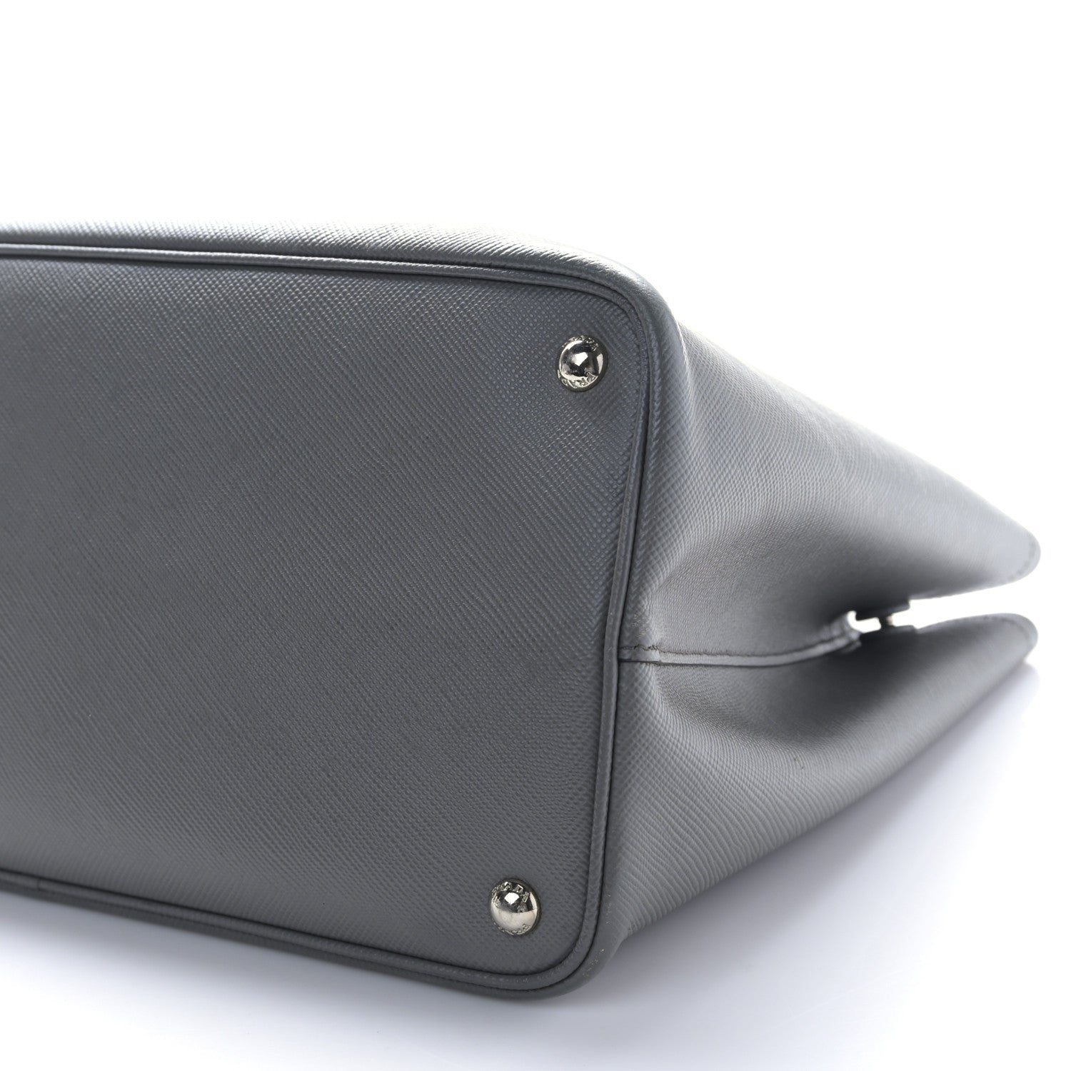 Prada Saffiano Cuir Large Double Bag Marmo 8 of 8