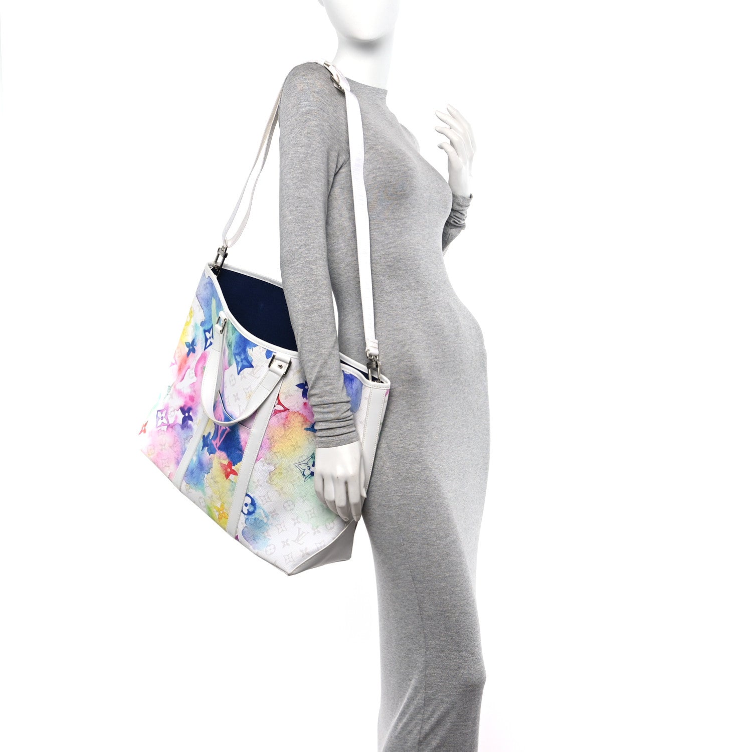 Louis Vuitton Monogram Watercolor New Tote GM Multicolor 2 of 11