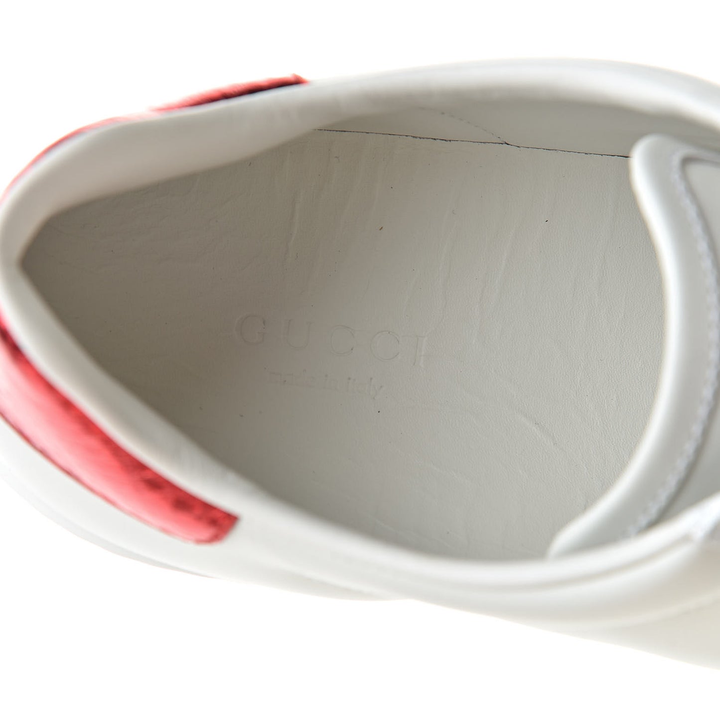 Calfskin Ayers Web Womens Ace Bow Lace Sneakers 39.5 White