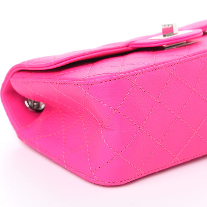 Chanel Goatskin Quilted 2.55 Reissue Mini Flap Fluorescent Pink 8 of 9