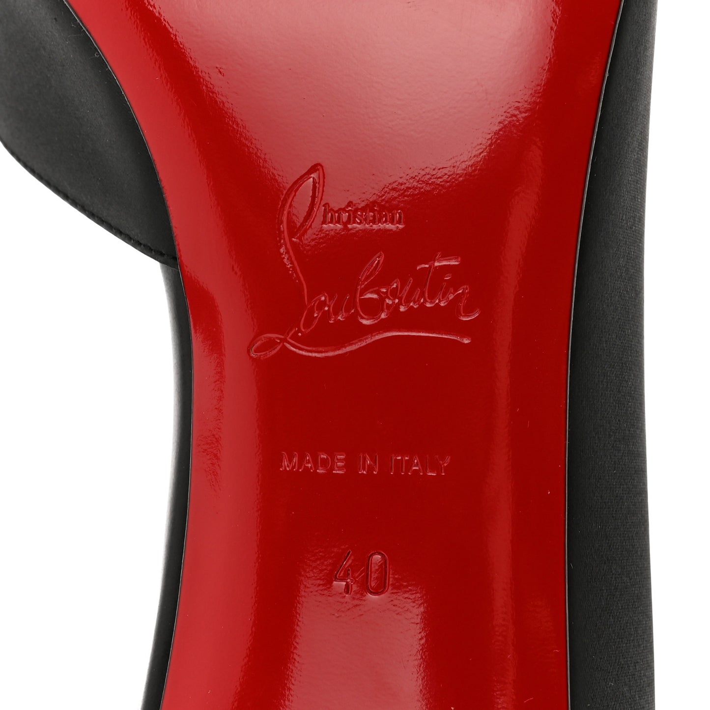 Shiny Nappa Iriza 85 Pumps 40 Black