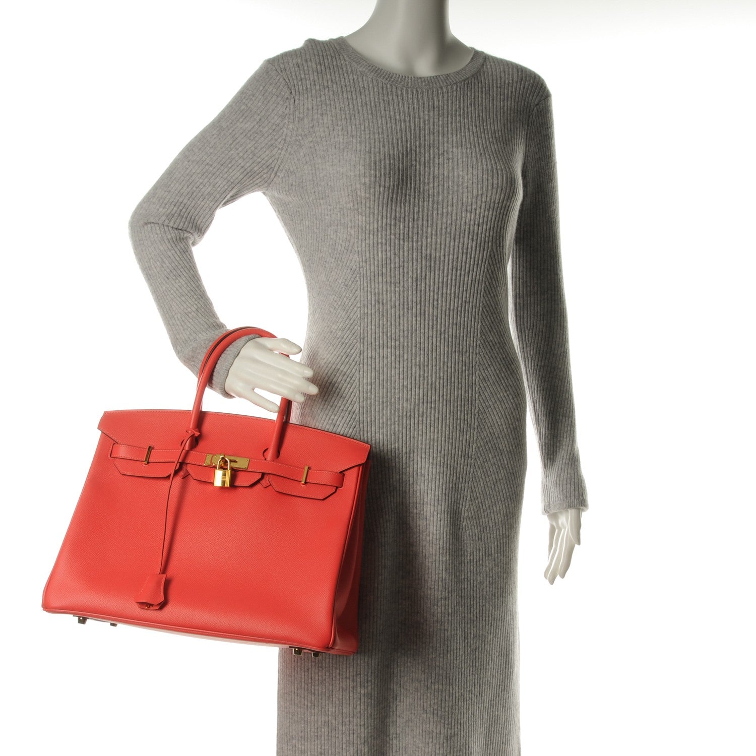 Hermes Epsom Birkin 35 Rose Jaipur 2 of 31