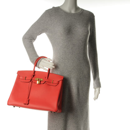 Hermes Epsom Birkin 35 Rose Jaipur 2 of 31