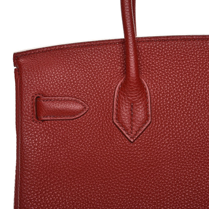 Hermes Togo Birkin 30 Rouge Garance 28 of 39