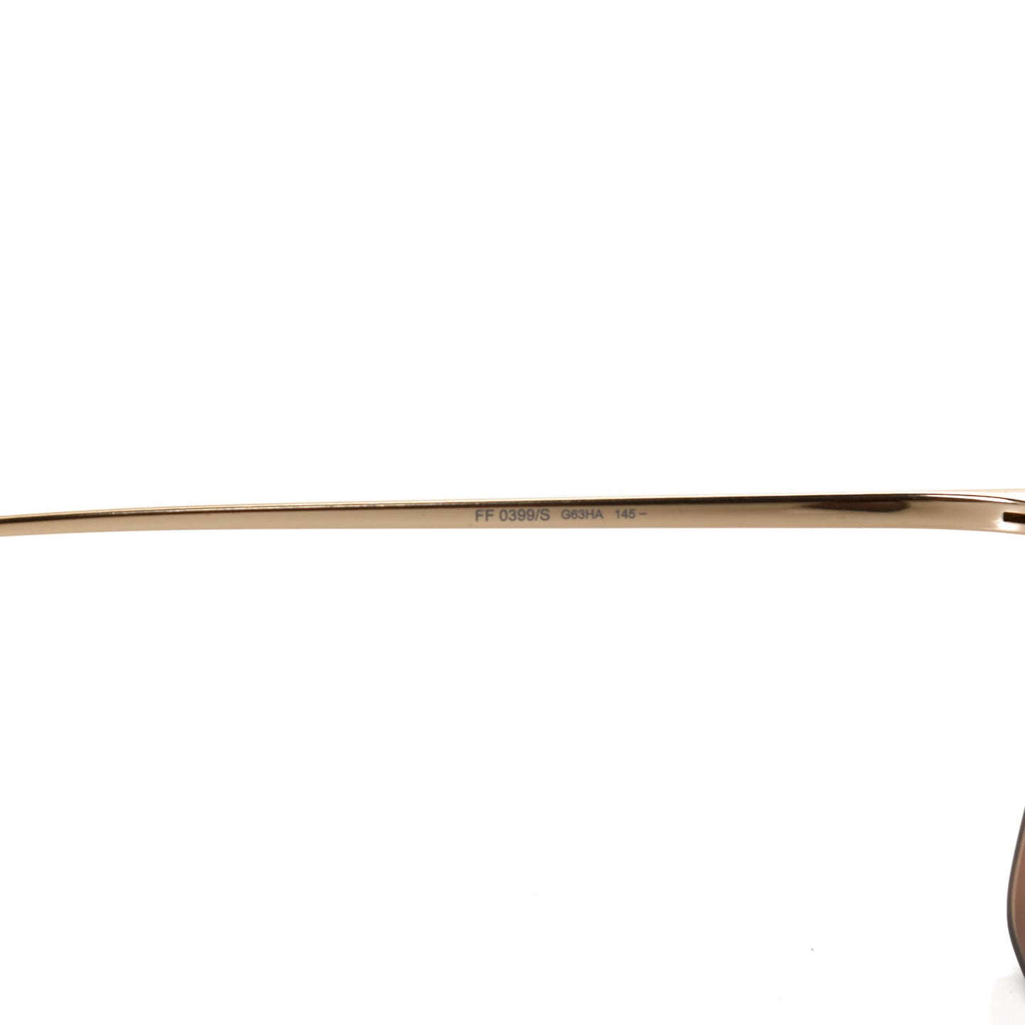 Metal Sunglasses FF0399/S Red Gold