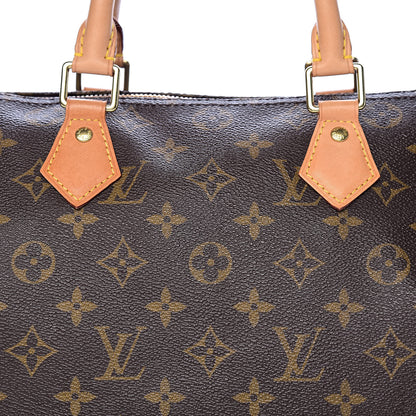 Louis Vuitton Monogram Speedy Bandouliere 30 10 of 10