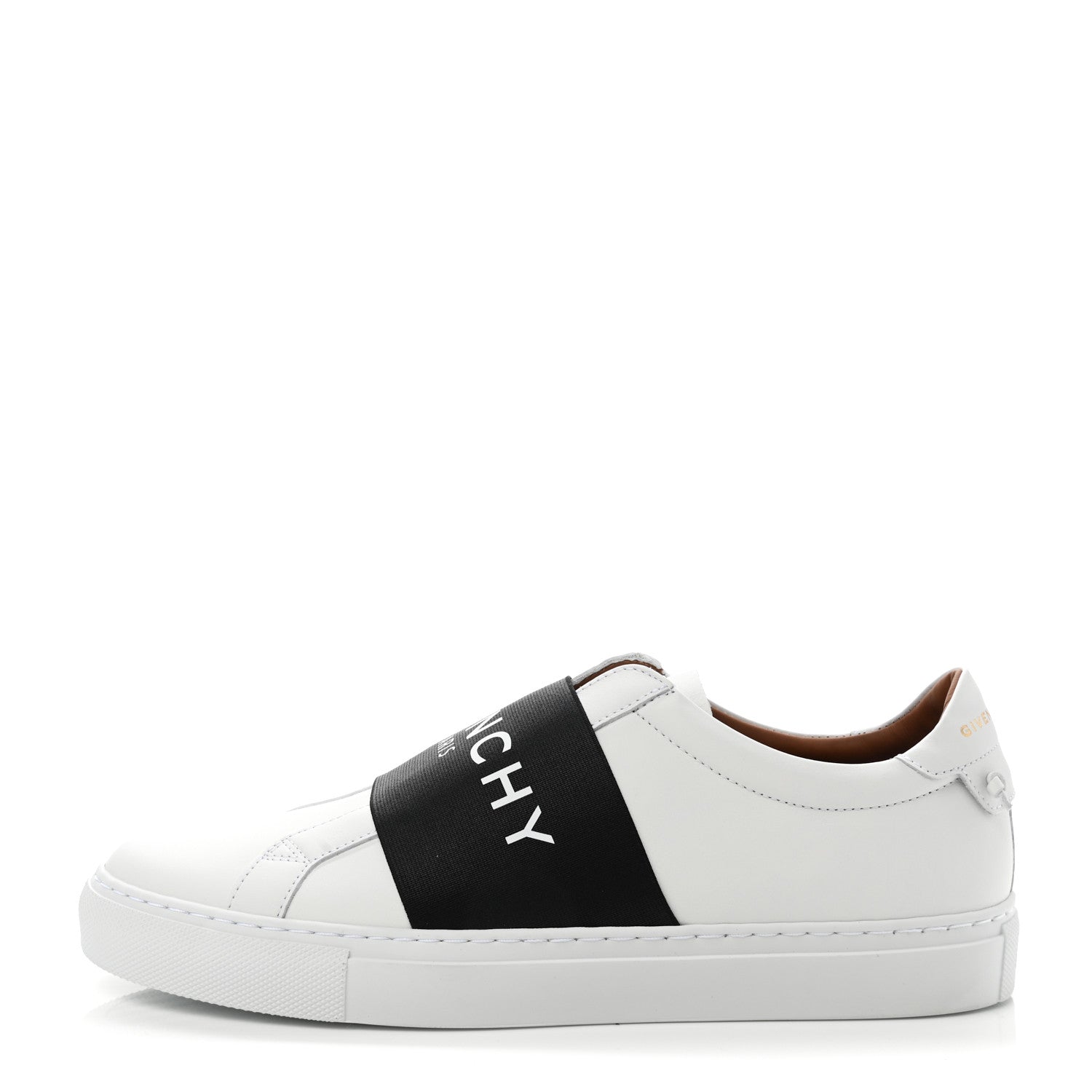 Givenchy Calfskin Band Logo Womens Urban Street Sneakers 40 White Black 1 of 9