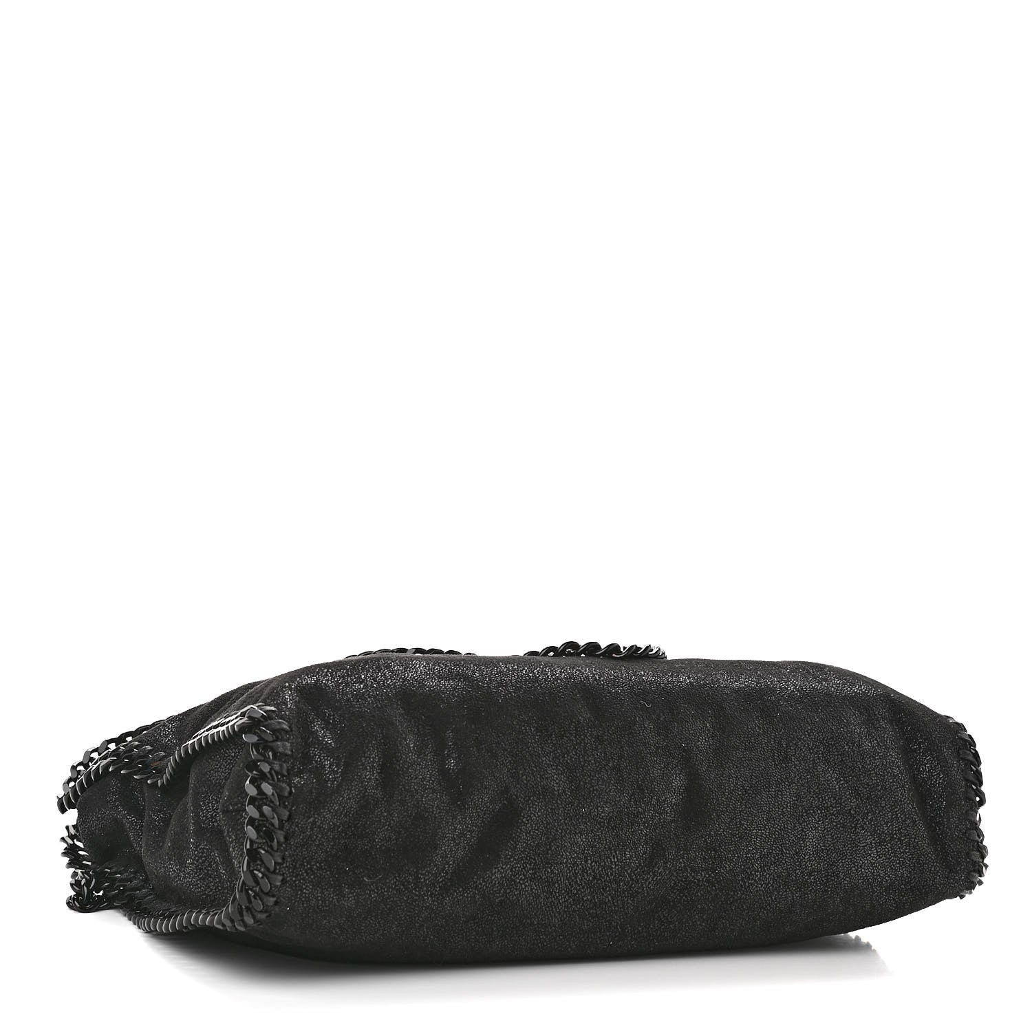 Stella McCartney Shaggy Deer Falabella Fold Over Tote Black 4 of 9