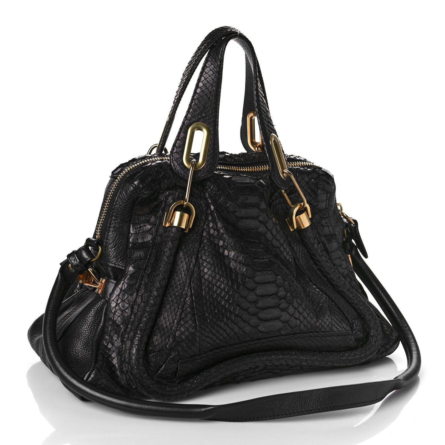 Snakeskin Medium Paraty Black