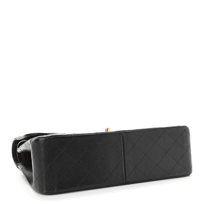 Chanel Caviar Quilted Jumbo Double Flap Black 4 of 14
