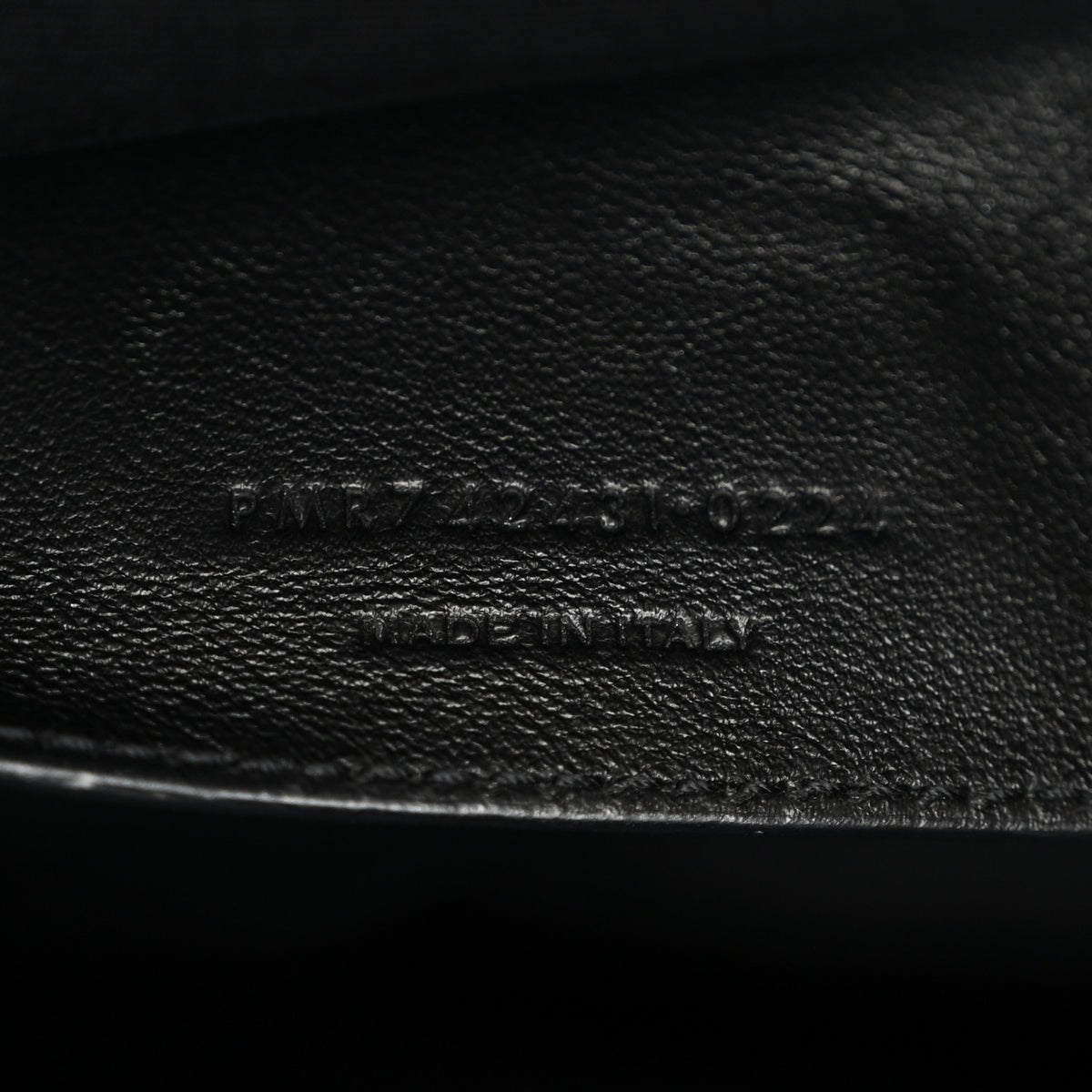 Lambskin Matelasse Monogram Large Jamie 4.3 Black