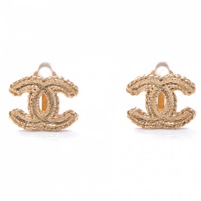 Chanel CC Chain Clip On Earrings 1 of 5