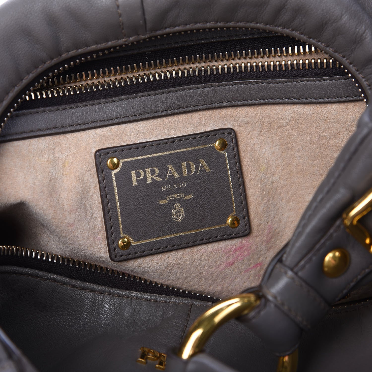 Prada Soft Calf Hobo Bambu 6 of 12