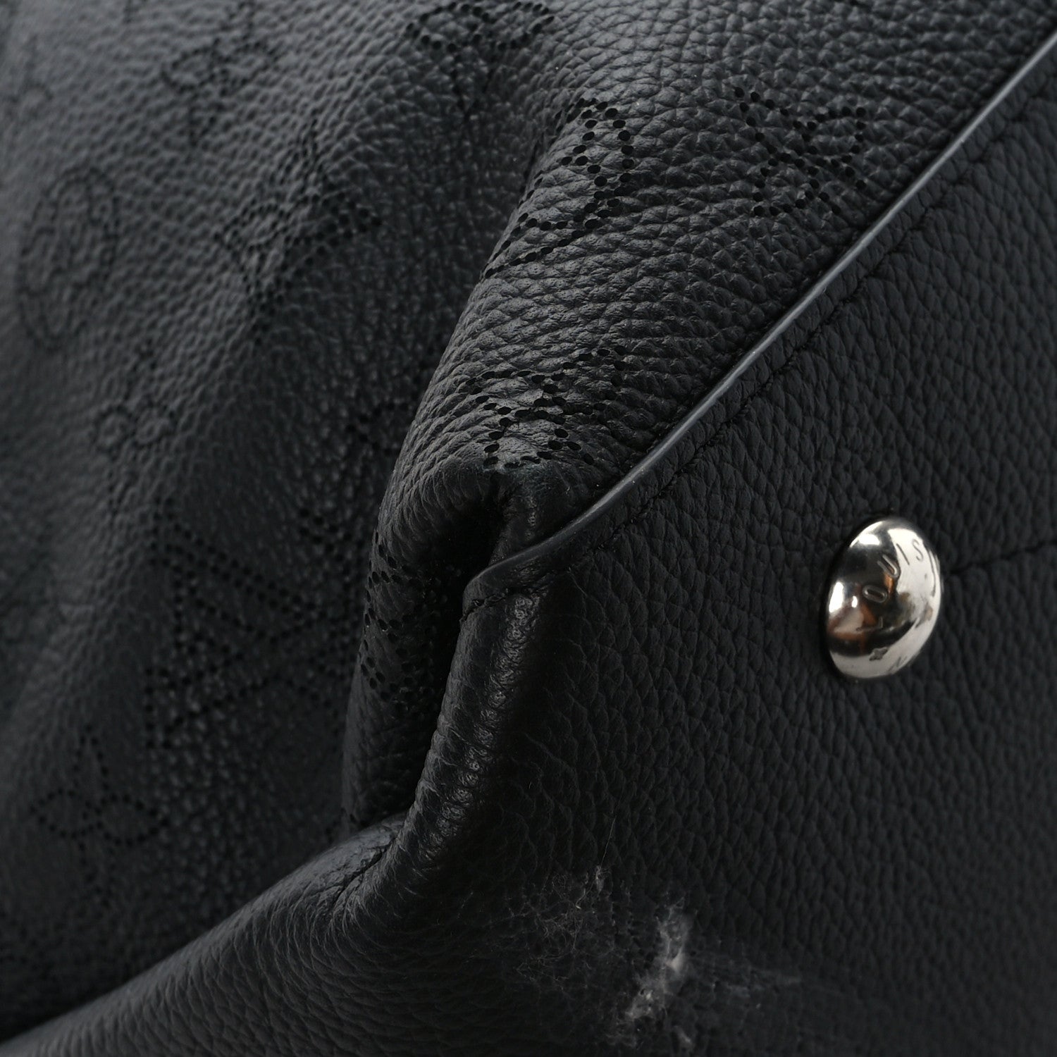 Louis Vuitton Mahina Beaubourg Hobo MM Black 9 of 11