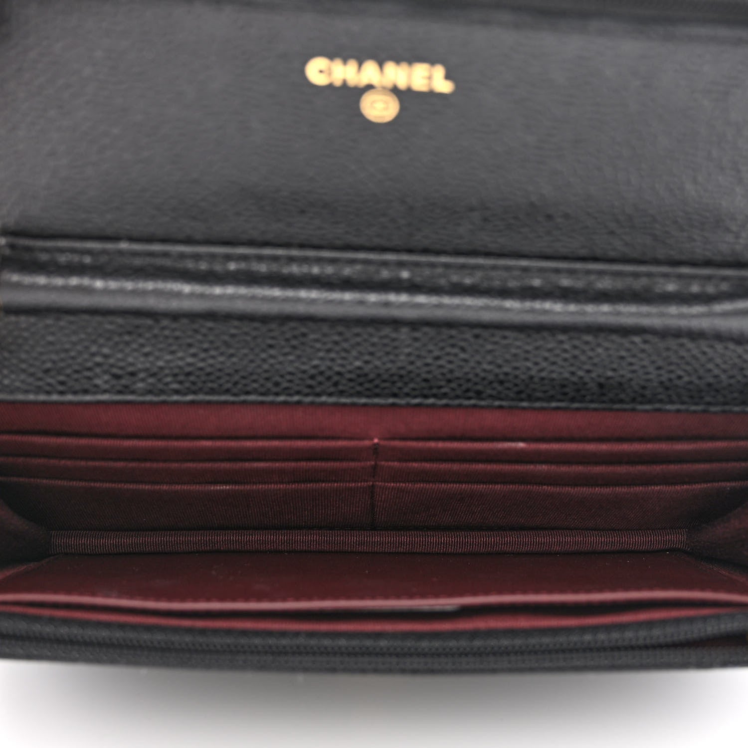 Chanel Caviar Quilted Wallet on Chain WOC Black 5 of 11