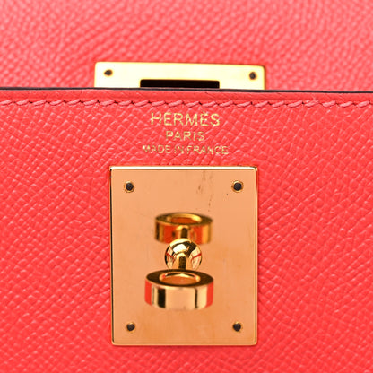 Hermes Epsom Kelly Sellier 28 Rose Jaipur 6 of 14