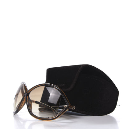 Tom Ford Acetate Whitney Crossover Sunglasses TF9 Brown 8 of 8